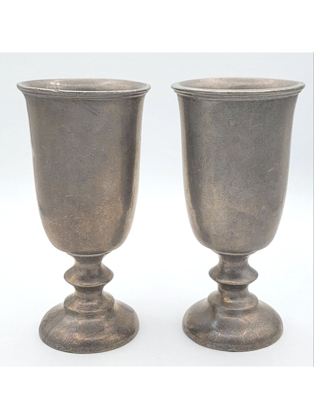 Wilton Armetale Water Goblets Pair #1931